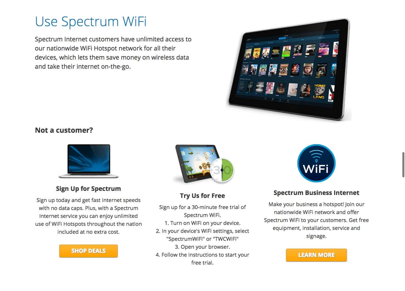 spectrum hotspot